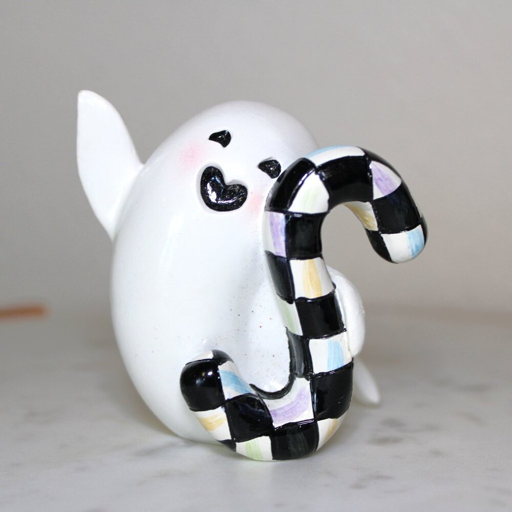 Mackenzie Childs letter "S" ghost